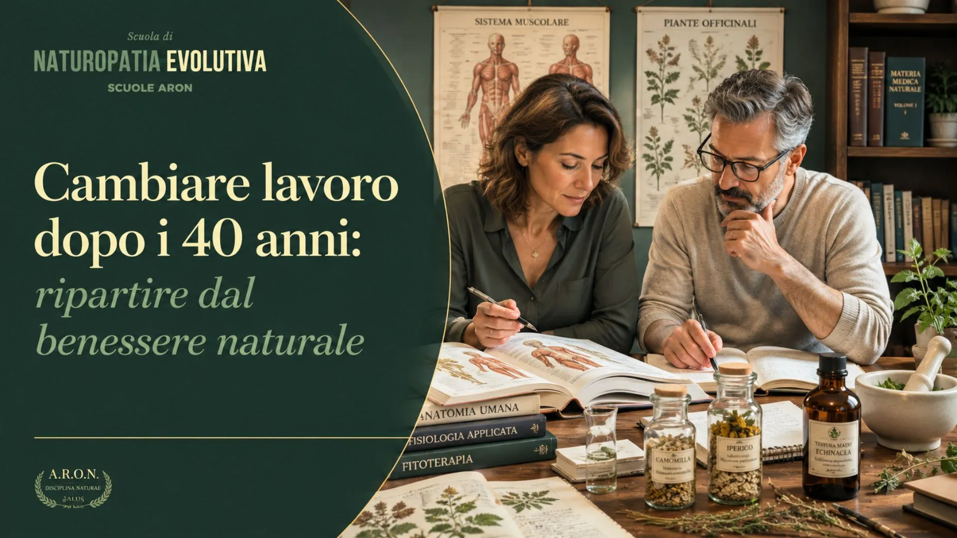 Al momento stai visualizzando Cambiare lavoro dopo i 40 anni: ripartire dal benessere naturale
